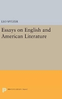 Book Cover for Essays on English and American Literature by Leo Spitzer