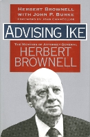 Book Cover for Advising Ike by Herbert Brownell, John P. Burke, John Chancellor