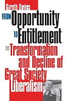 Book Cover for From Opportunity to Entitlement by Gareth Davies