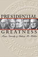 Book Cover for Presidential Greatness by Marc Landy, Sidney M. Milkis