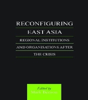 Book Cover for Reconfiguring East Asia by Mark Beeson