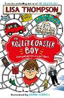 Book Cover for The Rollercoaster Boy by Lisa Thompson