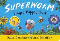 Book Cover for Superworm Finger Puppet Book - the wriggliest, squiggliest superhero ever! by Julia Donaldson