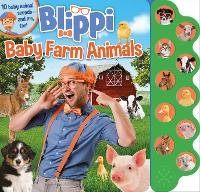 Book Cover for Baby Farm Animals by Editors of Blippi
