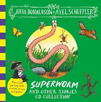 Book Cover for Superworm and Other Stories CD collection by Julia Donaldson