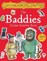 Book Cover for The Baddies Sticker Activity Book by Julia Donaldson