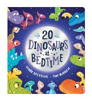 Book Cover for 20 Dinosaurs at Bedtime by Mark Sperring