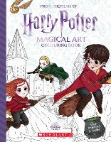 Book Cover for Harry Potter: Magical Art Colouring Book by Cala Spinner