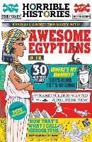 Book Cover for Awesome Egyptians (newspaper edition) by Terry Deary, Peter Hepplewhite