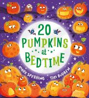 Book Cover for 20 Pumpkins at Bedtime by Mark Sperring