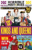 Book Cover for Top 50 Kings and Queens by Terry Deary