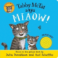 Book Cover for Tabby McTat Says Miaow! by Julia Donaldson