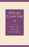 Book Cover for English Canon Law by Norman Doe