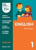 Book Cover for 11+ Practice Papers English Pack 1 (Multiple Choice) by GL Assessment