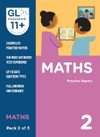 Book Cover for 11+ Practice Papers Maths Pack 2 (Multiple Choice) by GL Assessment