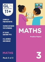 Book Cover for 11+ Practice Papers Maths Pack 3 (Multiple Choice) by GL Assessment