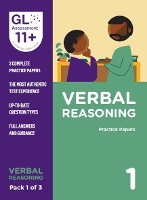 Book Cover for 11+ Practice Papers Verbal Reasoning Pack 1 (Multiple Choice) by GL Assessment