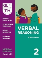 Book Cover for 11+ Practice Papers Verbal Reasoning Pack 2 (Multiple Choice) by GL Assessment