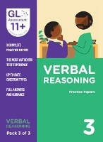 Book Cover for 11+ Practice Papers Verbal Reasoning Pack 3 (Multiple Choice) by GL Assessment