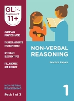 Book Cover for 11+ Practice Papers Non-Verbal Reasoning Pack 1 (Multiple Choice) by GL Assessment