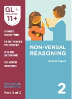 Book Cover for 11+ Practice Papers Non-Verbal Reasoning Pack 2 (Multiple Choice) by GL Assessment