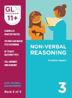 Book Cover for 11+ Practice Papers Non-Verbal Reasoning Pack 3 (Multiple Choice) by GL Assessment