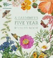 Book Cover for RHS A Gardener's Five Year Record Book by RHS