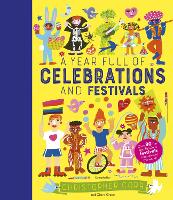 Book Cover for A Year Full of Celebrations and Festivals Over 90 fun and fabulous festivals from around the world! by Claire Grace