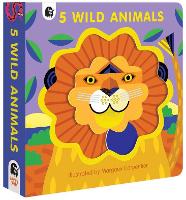 Book Cover for 5 Wild Animals by Happy Yak