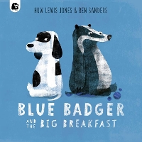 Book Cover for Blue Badger and the Big Breakfast by Huw Lewis Jones