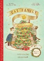 Book Cover for Cat Family Christmas An Advent Lift-the-Flap Book by Lucy Brownridge