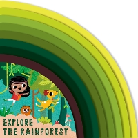 Book Cover for Explore the Rainforest by Carly Madden