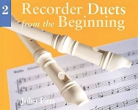 Book Cover for Recorder Duets From The Beginning by John Pitts