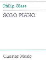 Book Cover for Solo Piano by Philip Glass