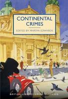 Book Cover for Continental Crimes by M. Edwards