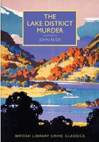 Book Cover for The Lake District Murder by John Bude