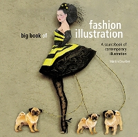 Book Cover for Big Book of Fashion Illustration by Martin Dawber