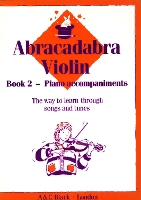 Book Cover for Abracadabra Violin Book 2 (Piano Accompaniments) by James Alexander