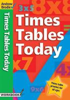 Book Cover for Times Tables Today by Andrew Brodie