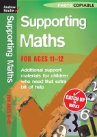 Book Cover for Supporting Maths 11-12 by Andrew Brodie