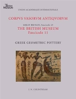 Book Cover for Corpus Vasorum Antiquorum, Great Britain Fascicule 25, The British Museum Fascicule 11 by J. N. Coldstream