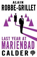 Book Cover for Last Year at Marienbad by Alain Robbe-Grillet