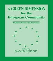 Book Cover for A Green Dimension for the European Community by David Judge