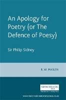 Book Cover for An Apology for Poetry (or the Defence of Poesy) by RW Maslen