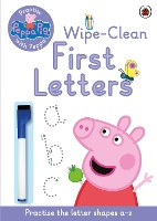 Book Cover for Peppa Pig: Practise with Peppa: Wipe-Clean First Letters by Peppa Pig