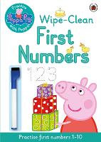 Book Cover for Peppa Pig: Practise with Peppa: Wipe-Clean First Numbers by Peppa Pig