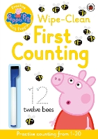 Book Cover for Peppa Pig: Practise with Peppa: Wipe-Clean First Counting by Peppa Pig