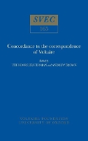 Book Cover for Concordance to the Correspondence of Voltaire by Theodore Besterman