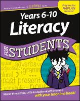 Book Cover for Years 6–10 Literacy for Students Dummies Education Series by Various