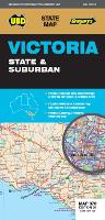 Book Cover for Victoria State & Suburban Map 370 30th by UBD Gregory's